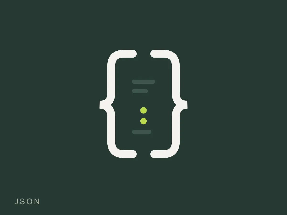 Curly braces wrapping code, the mark of JSON